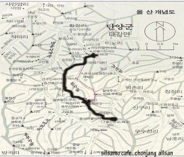 올산 조망 이미지